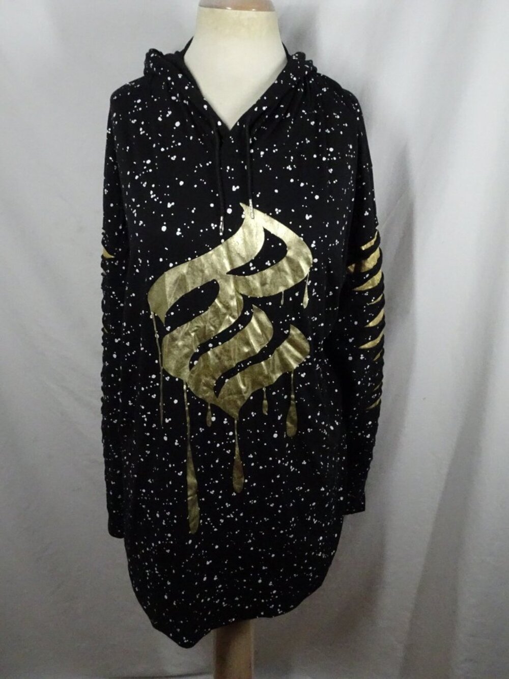 RocaWear Women Distressed Hoodie Size 2X